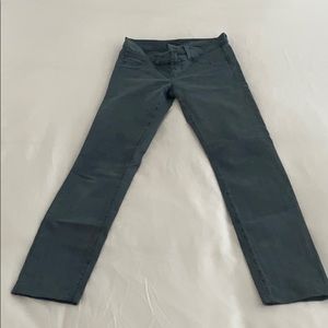 JBrand pencil leg pants.